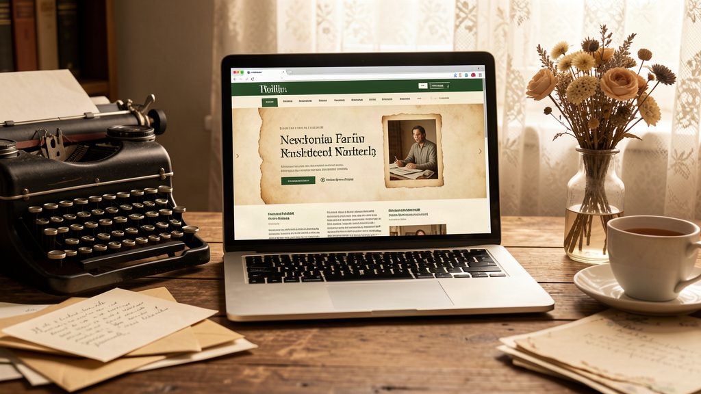 Christian Newsletter Writers Theme palette